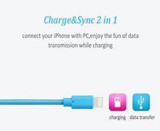 iPhone Charger, X-cable Nylon Braided Apple Lightning Cable USB Sync Cord for iPhone SE/ iPhone 6S 6/6s plus/6... N3