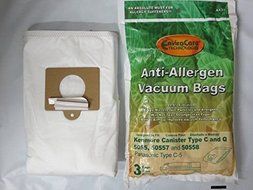 15 Kenmore Canister Allergen Cloth Vacuum Bags Fits 5055, 50558, 50557