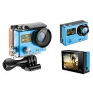 TONSEE Sport Camera H3 Ultra 4K HD 2.0 Inch Screen Action Camera Waterproof 30m, Blue N7