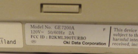 OKI62411901 - Microline 390 24-Pin Dot Matrix Turbo Printer N3