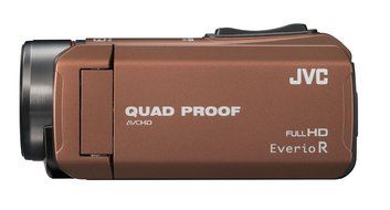 JVC video camera Everio R built-in memory 32GB GZ-R400-T (Light Brown) N2