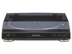 PIONEER PL-J2500 stereo turntable Black from JAPAN
