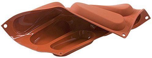 Pavoni Orange Non Stick Eclair 6 Forms N2