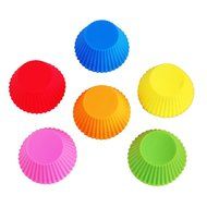 Silicone Baking Cups Muffin Cupcake Liners Molds Set - 12 Pack Premium Reusable &amp; Nonstick - Standard Size Baking...
