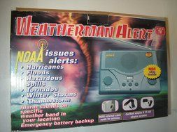 NOAA Weatherman Alert