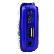 TIVDIO L-065 Pocket Digital FM Radio with REC Recorder MP3 Player Speaker Micro SD T-Flash Card with Flashlight... N4
