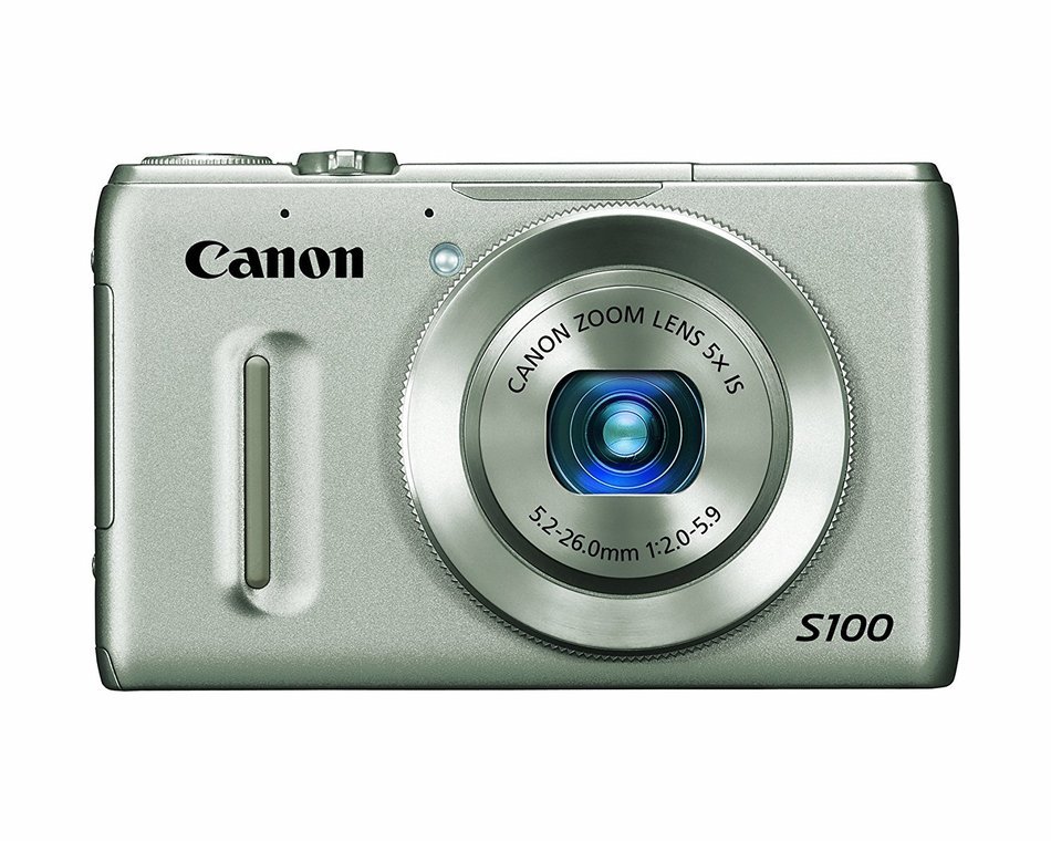 Canon PowerShot S100 12.1 MP Digital Camera with 5x Wide-Angle Optical Image Stabilized Zoom (Black) (OLD MODEL) N6