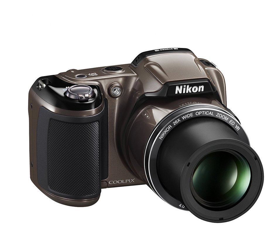 Nikon Coolpix L810 Compact Digital Camera - Bronze (16.1MP, 26x Optical ...