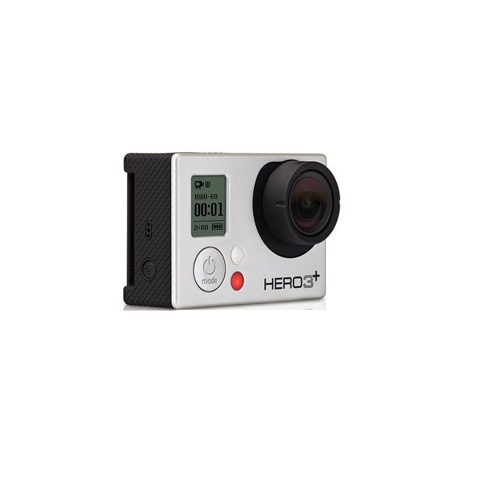 GoPro HERO3+: Silver Edition (Waterproof, Built-in WiFi, 10.0 MP photo, 1080P video)(Certified Refurbished) N2