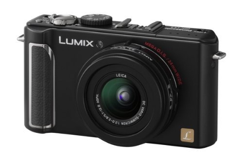 Panasonic DMC-LX3 10.1MP Digital Camera with 24mm Wide Angle MEGA Optical Image Stabilized Zoom (Black) N3