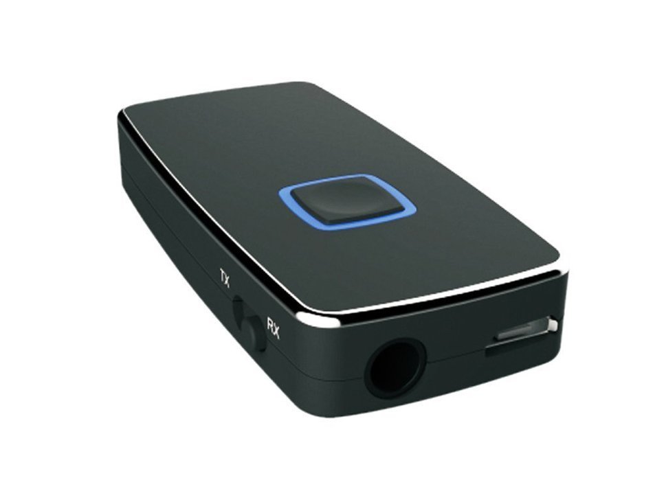 Alpharan Bluetooth 2-in-1 Music Receiver and Transmitter Adapter Color Black