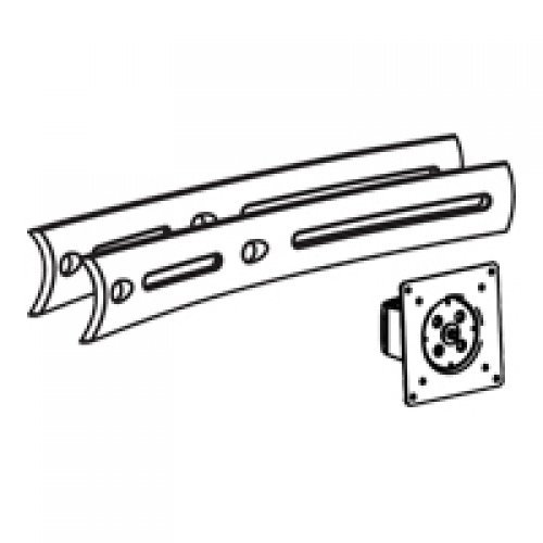 Ergotron 97-446-200 21 to 30-Inch Screen Support 93 LB Load Capacity Extender Upgrade Kit