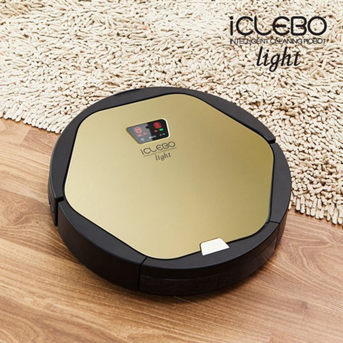 iCLEBO Light YCR-M06-L1 Gold Intelligent Cleaning Robot Vacuum Cleaner N2