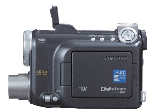 Samsung SCD6040 DuoCam MiniDV Camcorder w/10x Optical Zoom & 4.1 MP Digital Still Camera (Discontinued by Manufacturer)