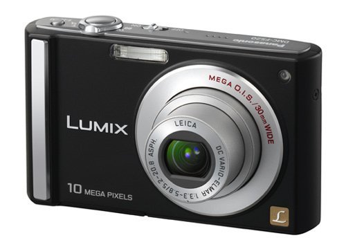 Panasonic Lumix DMC-FS20S 10MP Digital Camera with 4x Wide Angle MEGA Optical Image Stabilized Zoom (Silver) N10