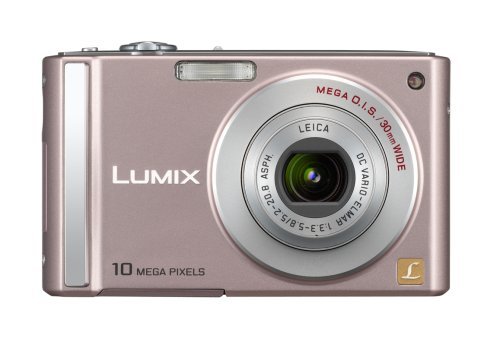 Panasonic Lumix DMC-FS20S 10MP Digital Camera with 4x Wide Angle MEGA Optical Image Stabilized Zoom (Silver) N11