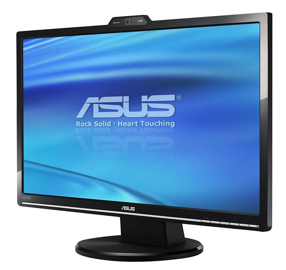 Asus Vk246h 24-inch Widescreen Lcd Monitor - Black With Webcam Free 