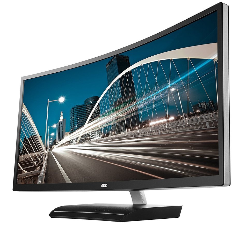 AOC C2783FQ 27-Inch Class CURVED LED-Lit Monitor, Full HD 1920 x 1080 Resolution, 5ms, 50M... N2