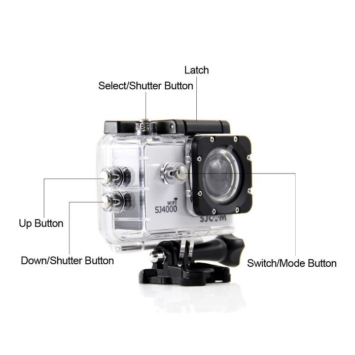 SJCAM Original SJ4000 WiFi Version Full HD 1080P 12MP Diving Bicycle Action Camera N2