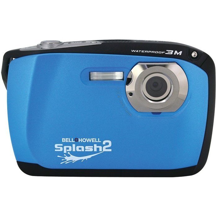 ELBWP16BL - BELL+HOWELL WP16-BL 16.0 Megapixel WP16 Splash2 HD Underwater Digital Camera (Blue)