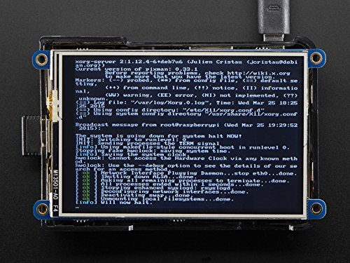 PiTFT Plus 480x320 3.5" TFT+Touchscreen for Raspberry Pi - Pi 2 and Model A+ / B+ N5