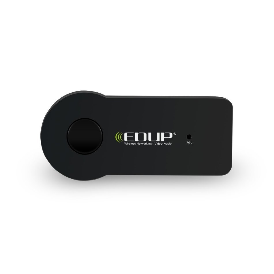 EDUP Bluetooth Receiver Wireless 3.0 Audio Receiver Adapter Handsfree with Built-in Mic for Home Car Stereo System N6