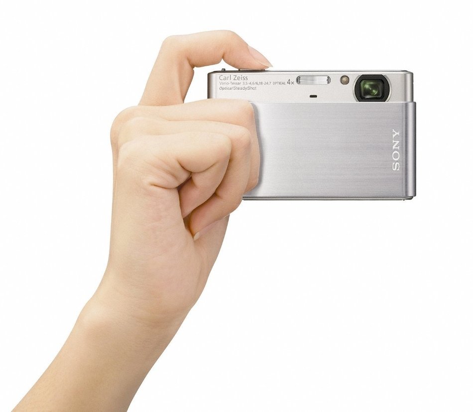 Sony Cyber-shot DSC-T90 12.1 MP Digital Camera with 4x Optical Zoom and Super Steady Shot Image Stabilization... N16