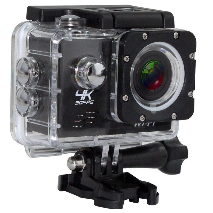 Andoer 2" LCD Screen Wifi Sports Action Camera 4X Zoom 170&deg;Wide-angle 4K 30fps 1080P 60fps 16MP Waterproof 30M... N4