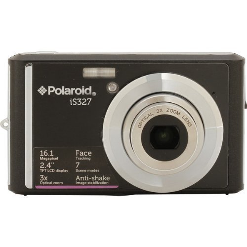 Polaroid Digital Still Camera 16.1PM 2.4 (IS327-BLK-DBL)
