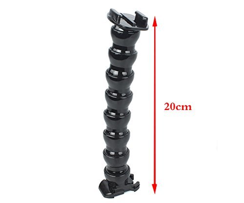 ProGear 8 Joint Flexible Extension With Jaws Flex Clamp Mount for GoPro Hero 4/3+/3/2/1 Jaws Mount Included