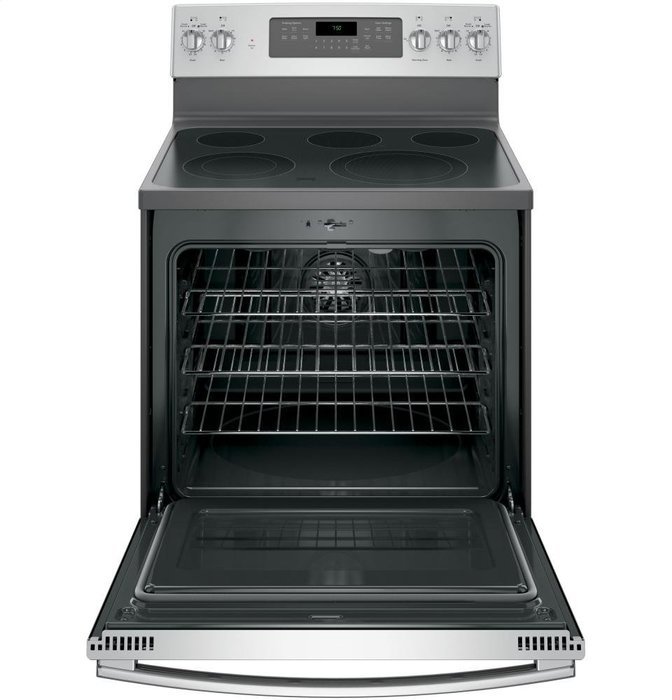 GE JB750SJSS 30" Stainless Steel Electric Smoothtop Range - Convection N6