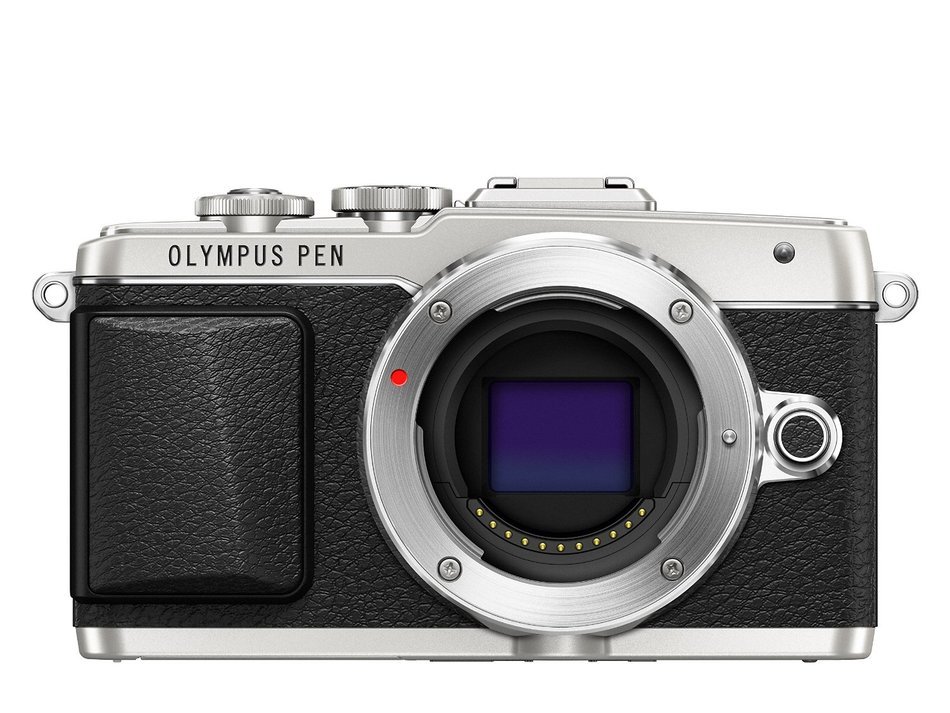 Olympus E-PL7 16MP Mirrorless Digital Camera with 3-Inch LCD with EZ Double Zoom Kit 12-42mm f/3.5-5.6 + 40-150mm... N45