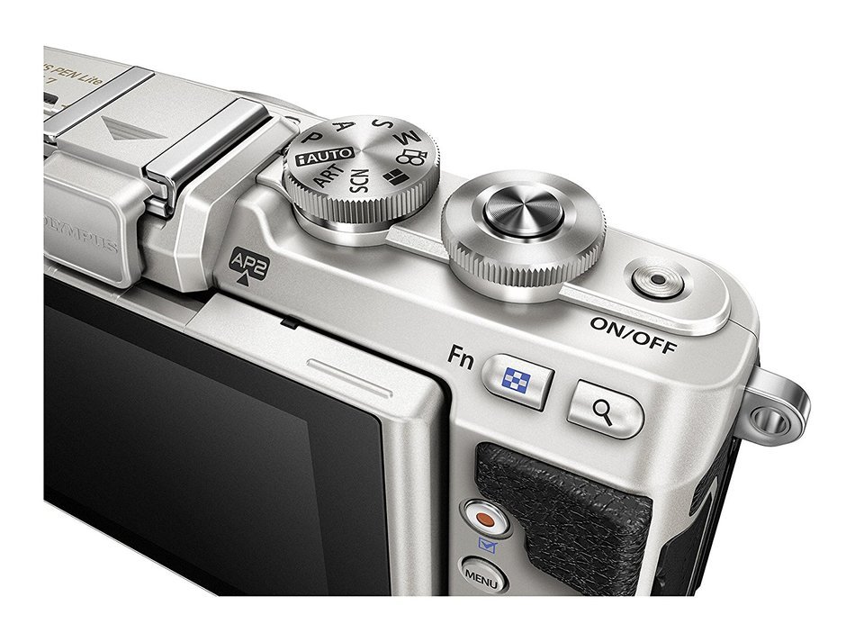 Olympus E-PL7 16MP Mirrorless Digital Camera with 3-Inch LCD with EZ Double Zoom Kit 12-42mm f/3.5-5.6 + 40-150mm... N47