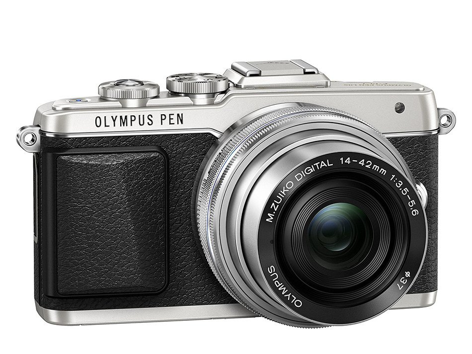 Olympus E-PL7 16MP Mirrorless Digital Camera with 3-Inch LCD with EZ Double Zoom Kit 12-42mm f/3.5-5.6 + 40-150mm... N53
