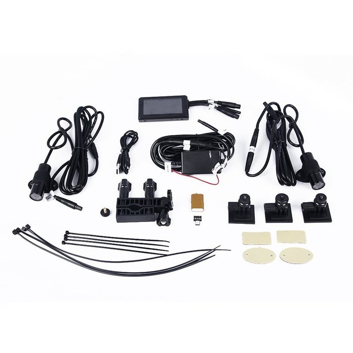 Biker's Camera, SYKIK rider SYBC6L Motorcycle Action Camera, Sport camera and DVR. Front camera and back camera . N4