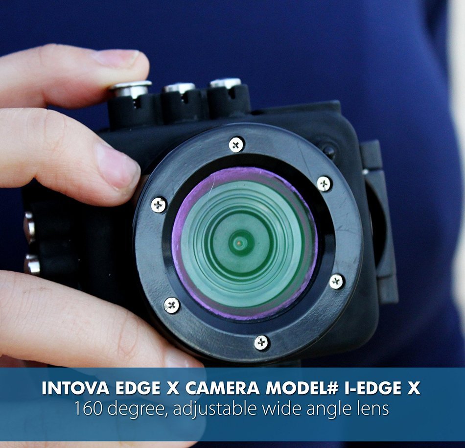 Intova Edge X Waterproof 1080p HD WiFi Video Camera