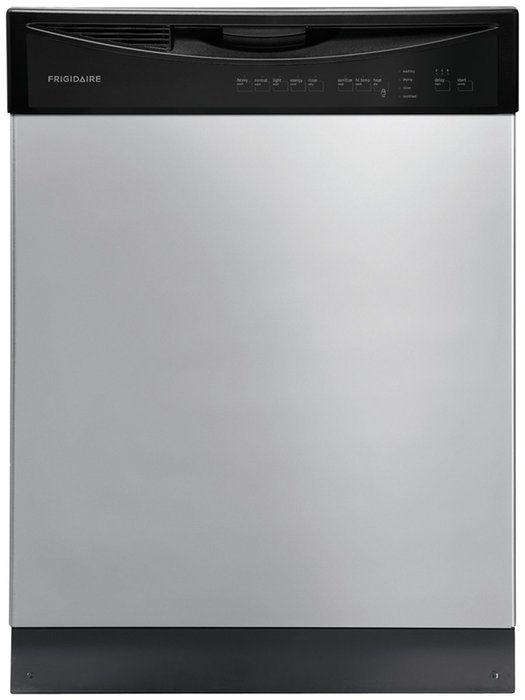 Frigidaire FFBD2411NM 24" Stainless Look Full Console Dishwasher - Energy Star N2