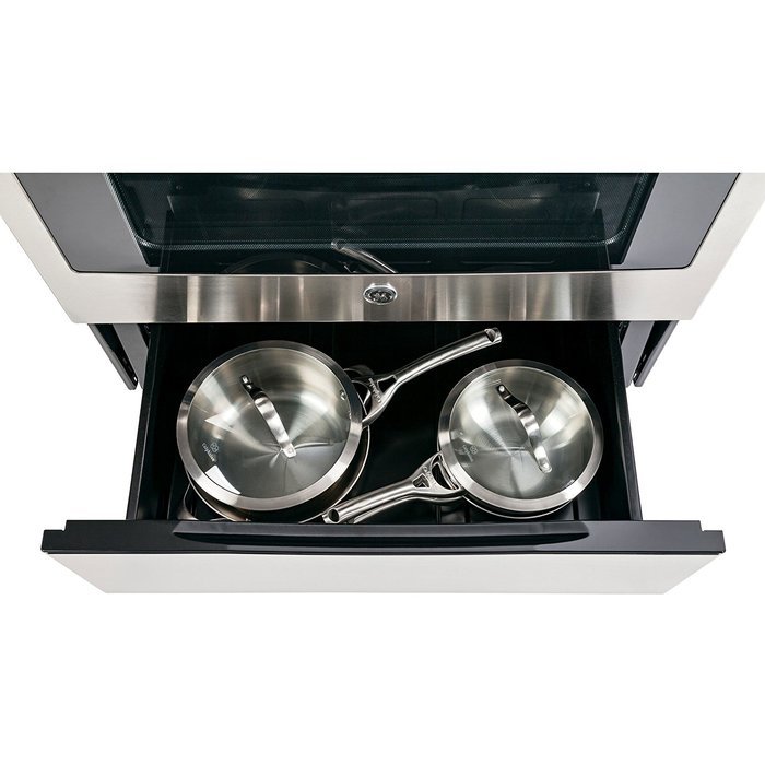GE JS250RFSS 30" Stainless Steel Electric Slide-In Coil Range N3