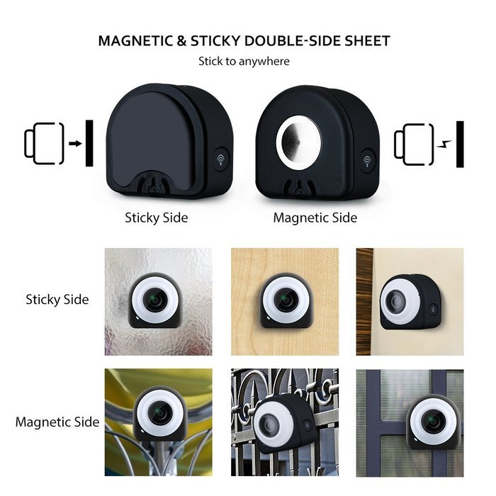 VicTec HD 1080P WiFi Mini Lifestyle Action Video Camera Camcorder 8 Mega Pixel COMS + 145&ordm; Wide Angle Lens with... N6