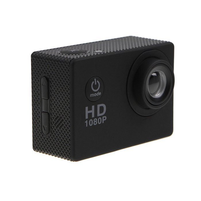 Meking 1080P HD Sports Action Video Camera DV Camcorder with Waterproof Case for Outdoor Sports Black
