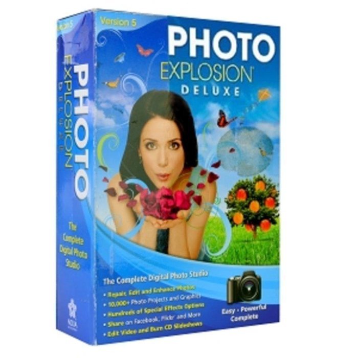 Nova Development Photo Explosion 5.0 Deluxe Software for Windows 8/7/Vista/XP consumer electronics