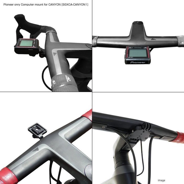 Rec-mounts&trade; Pioneer onry Computer mount for CANYON [SGXCA-CANYON1] for H11/H36 AeroCockpit Handlebar for CycloComputer...