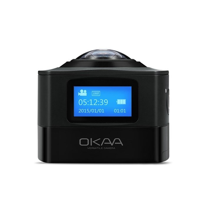 HD1440p WIFI Action Sports 360 Degree Panoramic VR Waterproof camera