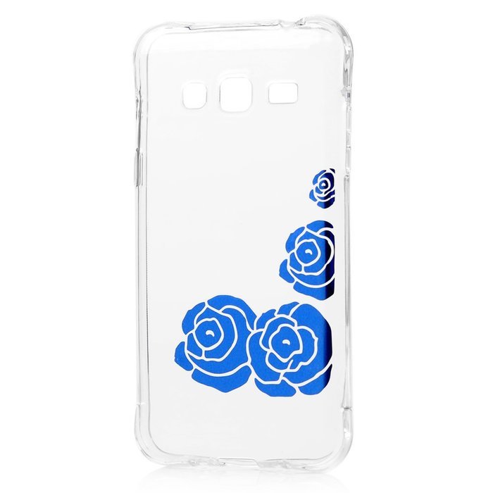 J3 Case, Galaxy 2015 J3 Case, YOKIRIN Clear Grip Soft Slim Flexible TPU Back Cover Transparent...