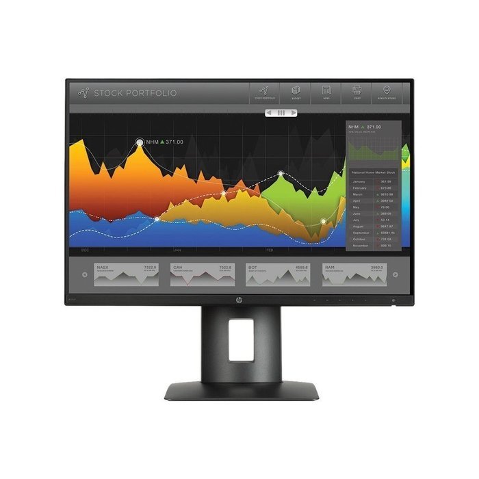 23.8 HP Z24nf FullHD 1920x1080 DVI HDMI DisplayPort Narrow Bezel IPS Display K7C00A4#ABA