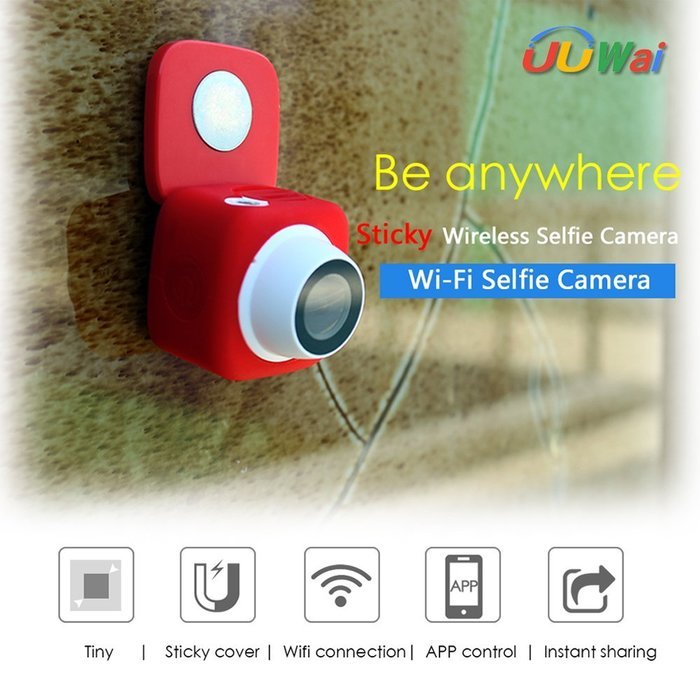 WiFi Selfie Camera Mini DV Recorder Car HD 720P DVR 120 Degree Wide Angle Lens with Wireless Built-in WiFi Mobile... N4