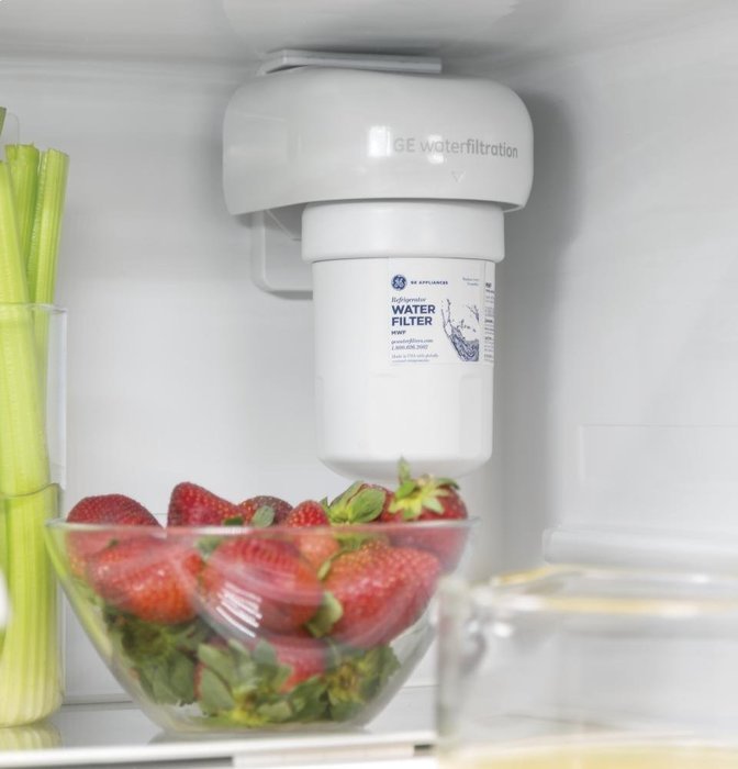 GE Stainless Steel Bottom Freezer Refrigerator N4