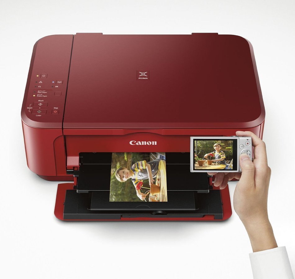 Canon PIXMA MG3620 Wireless All-In-One Color Inkjet Printer with Mobile and Tablet Printing, White