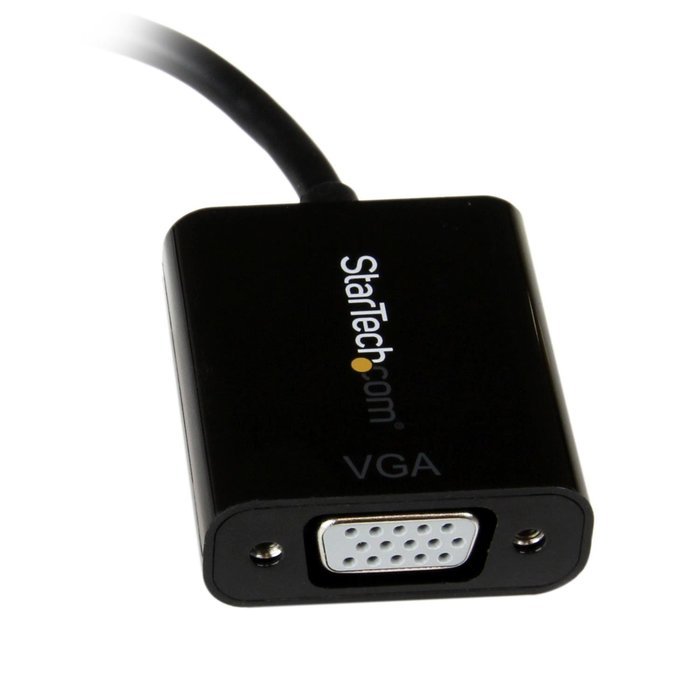 StarTech.com MDP2VGAMM6B 6-Feet Mini DisplayPort to VGA Adapter Cable for Mac/PC 1920x1200 - Black N29