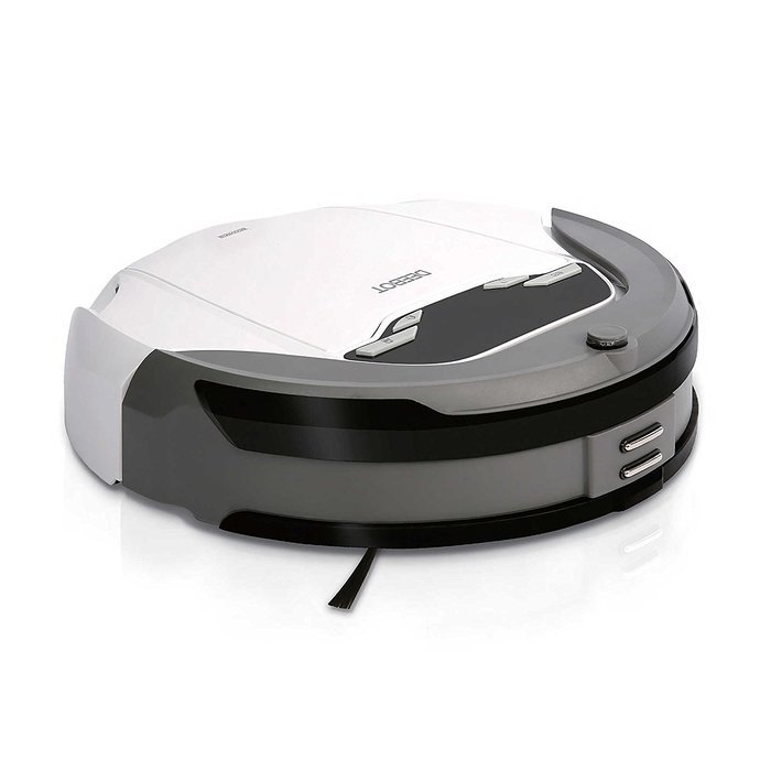 Automatic Heavy-duty Vacuum Cleaning Robot in Grey (1 Lithium-ion Battery Included)